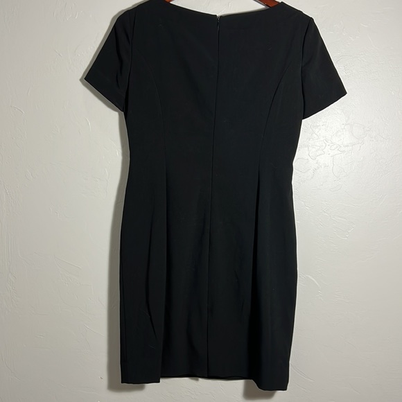 Black Fitted Dress - Women’s 6 - Picture 3 of 9